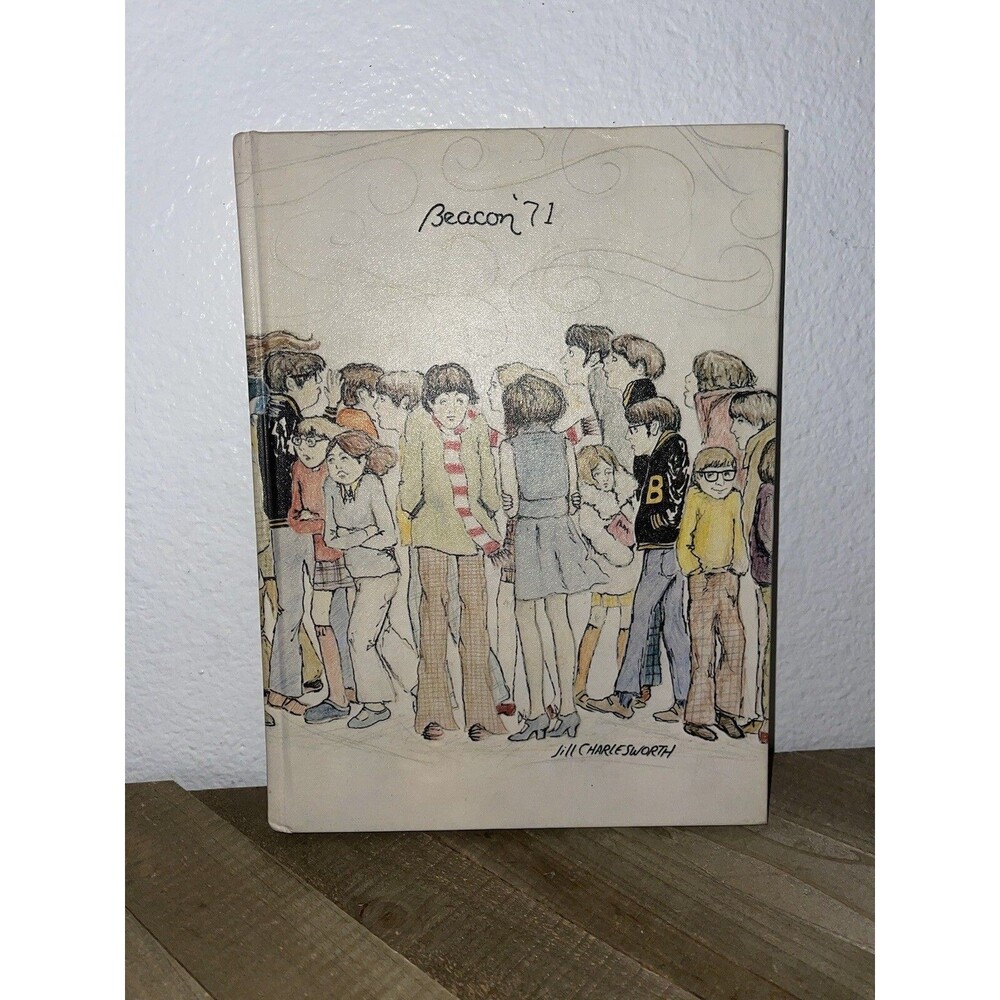 Vintage Original 1971 Bettendorf High School Yearbook Bettendorf Iowa Beacon